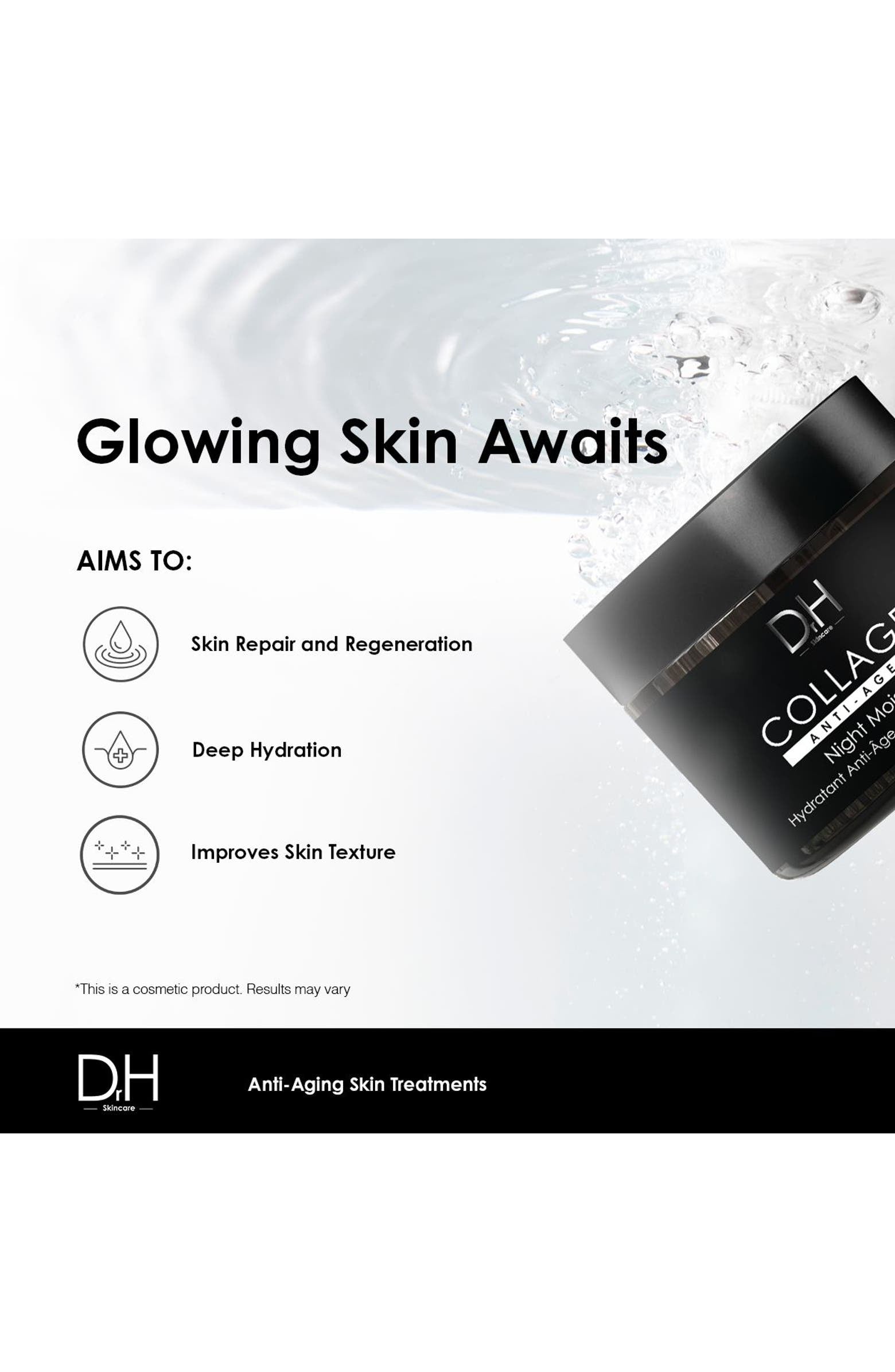 Collagen Anti-Ageing Night Moisturiser 60ml
