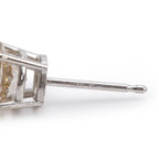 14k White Gold 1.98 tcw. Diamond Stud Earrings