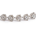 18k White Gold 1.31 tcw. Diamond Tennis Bracelet