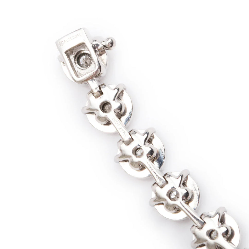18k White Gold 1.31 tcw. Diamond Tennis Bracelet