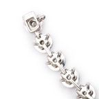 18k White Gold 1.31 tcw. Diamond Tennis Bracelet