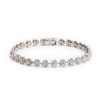 18k White Gold 1.31 tcw. Diamond Tennis Bracelet