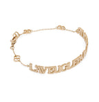 18k Yellow Gold L'Aveugle Par Amour Bracelet
