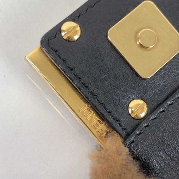 Fendi mini baguette, gold hdw Coeur Cult Core