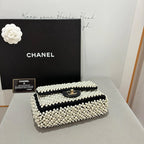 Chanel 19s mini pearl rectangular flap Coeur Cult Core