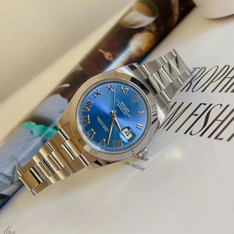 Rolex 2022 Datejust 41 BLUE ROMAN 116300 Coeur Cult Core