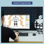 Hiwonder Tonybot Humanoid Robot with AI Vision & Voice Interaction, Educational Programming Kit, Supports Arduino, Scratch & Python (Advanced Kit)