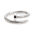 2024 18k White Gold Juste Un Clou Ring, Classic Model, Size 56 7.5 w/ Receipt