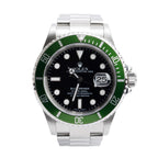 Stainless Steel Submariner Date 'Kermit' 40 MM Watch 16610T w/ Box Coeur Cult Core