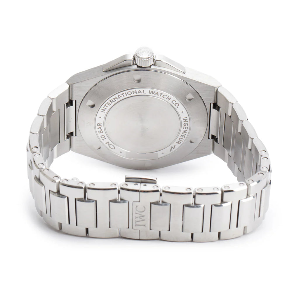 Stainless Steel Ingenieur 40 MM Automatic Watch Black Dial 3289 w/ Box
