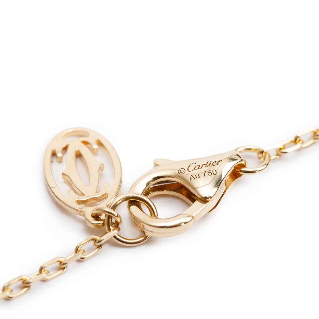 2023 18k Yellow Gold Diamond Juste Un Clou Pendant Necklace w/ Box &amp; Certificate