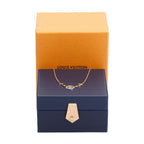 18k Rose, Yellow &amp; White Gold Diamond Idylle Blossom XL 3 Golds Necklace w/ Box