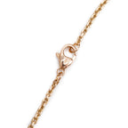 18k Rose, Yellow &amp; White Gold Diamond Idylle Blossom XL 3 Golds Necklace w/ Box