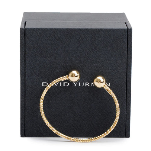 18k Yellow Gold Solari Cablespira 2.6 MM Bracelet w/ Box