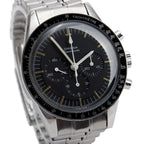 Stainless Steel Speedmaster Professional "Ed White" 39 MM Chronograph Manual MoonWatch w/ Service Papers