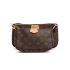 2020 Monogram Khaki Multi-Pochette Accessoires w/ Box Coeur Cult Core