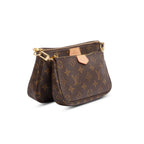 2020 Monogram Khaki Multi-Pochette Accessoires w/ Box Coeur Cult Core