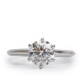 Platinum 1.44 ct. Diamond Solitaire Engagement Ring, Size 5.5