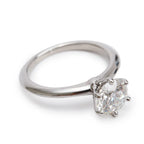 Platinum 1.44 ct. Diamond Solitaire Engagement Ring, Size 5.5