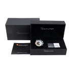 Stainless Steel Jazzmaster Face 2 Face II Automatic Chronograph Watch H32866781 w/ Box &amp; Papers