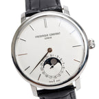 Stainless Steel Slimline 42 MM Moonphase Automatic Watch w/ Box &amp; Papers Coeur Cult Core