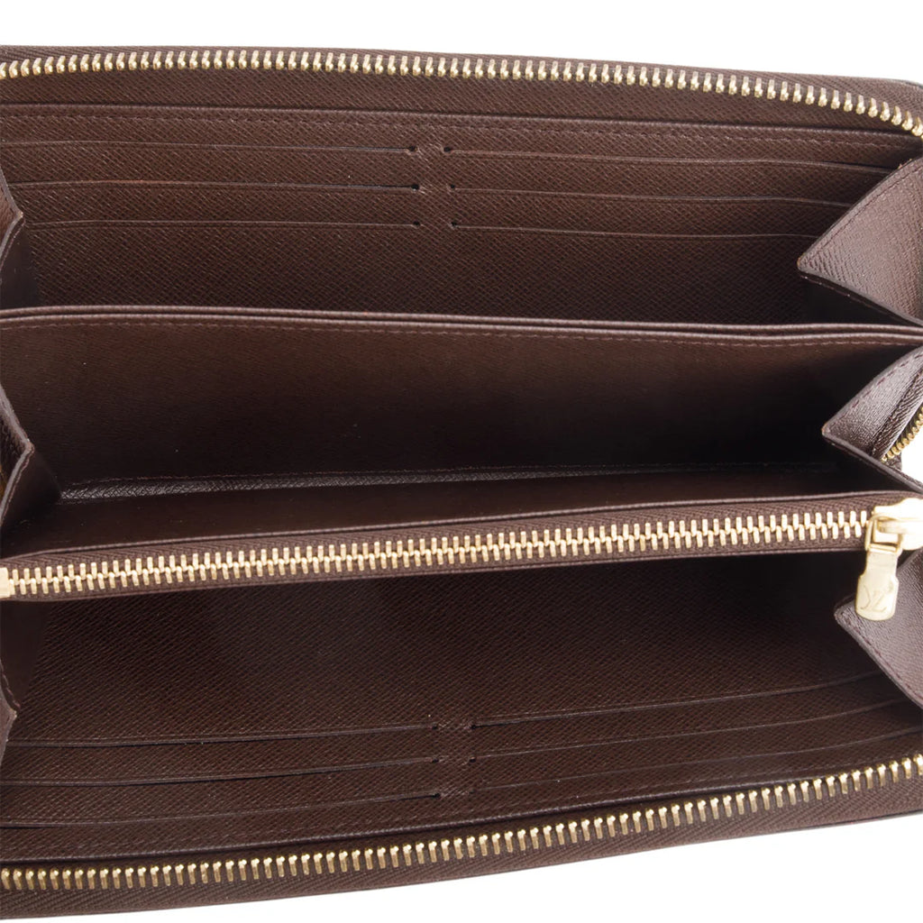 Damier Ebene Zippy Wallet