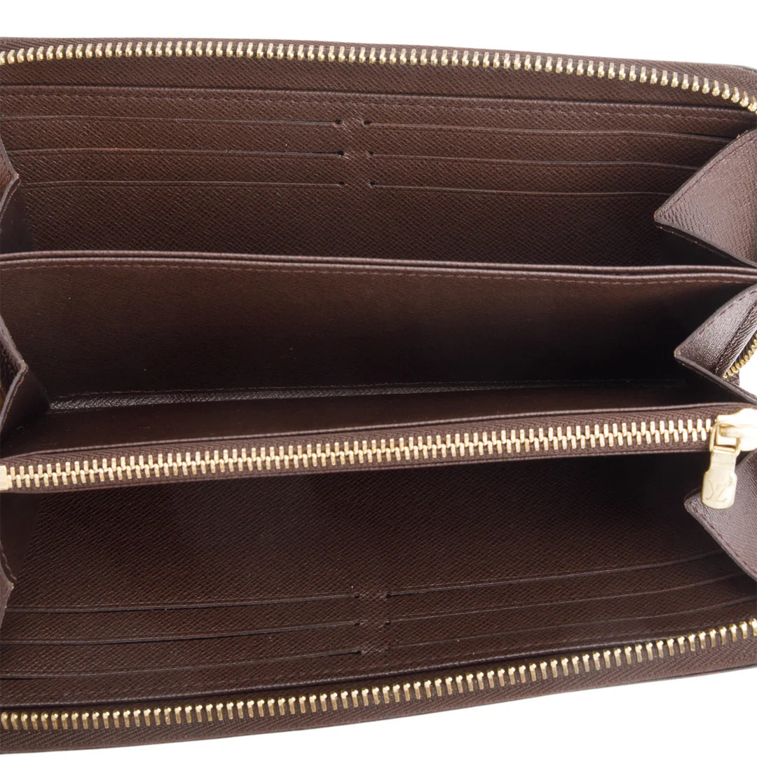 Damier Ebene Zippy Wallet