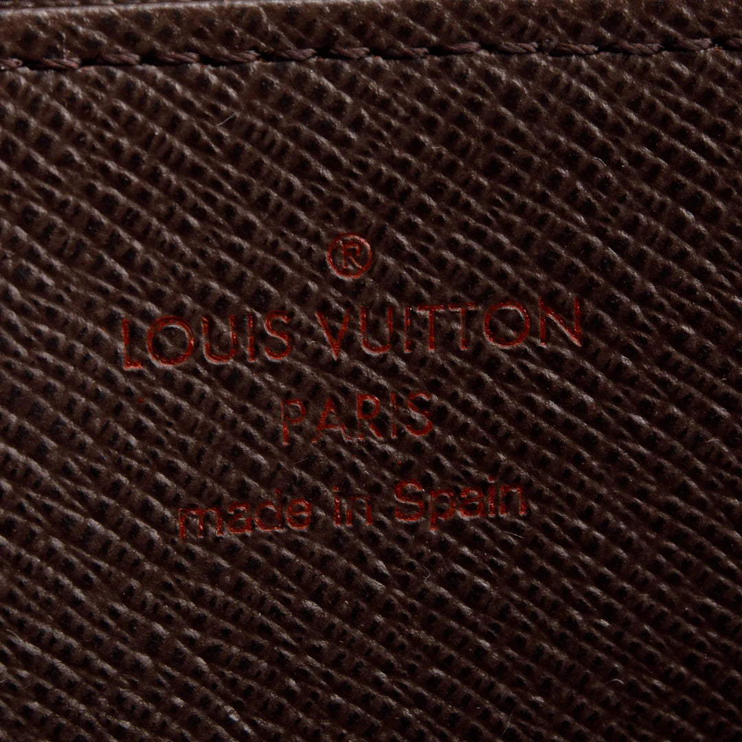 Damier Ebene Zippy Wallet