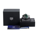 2025 Stainless Steel Aquaracer Professional 300M GMT 42 MM Automatic Watch Green Dial WBP5115 w/ Box, Receipt &amp; Papers