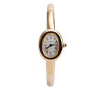 2025 18k Yellow Gold Baignoire Quartz Watch, Mini Model 4596 w/ Box, Receipt &amp; Papers Coeur Cult Core