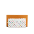 White Multicolore Monogram Zippy Wallet w/ Box Coeur Cult Core