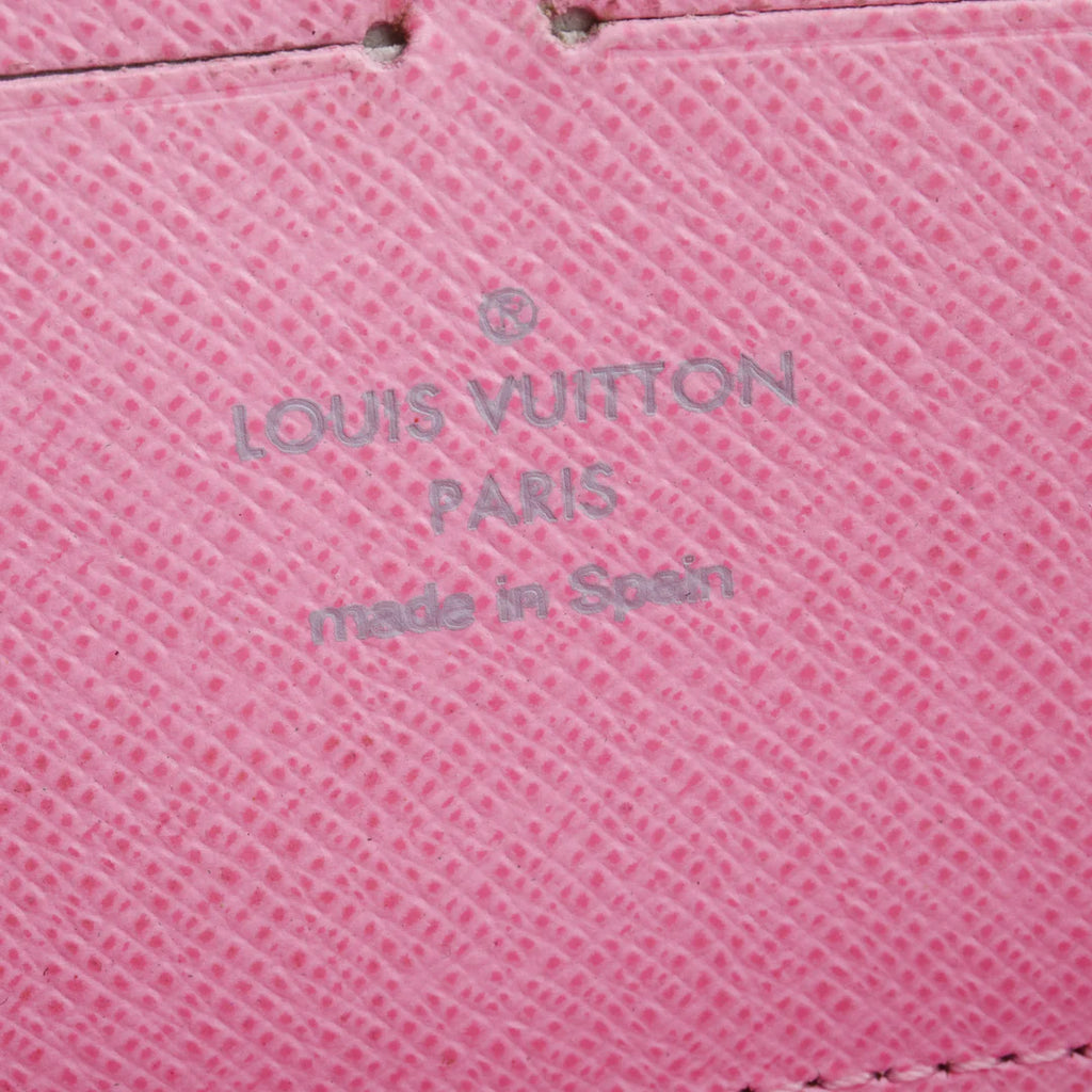 White Multicolore Monogram Zippy Wallet w/ Box Coeur Cult Core