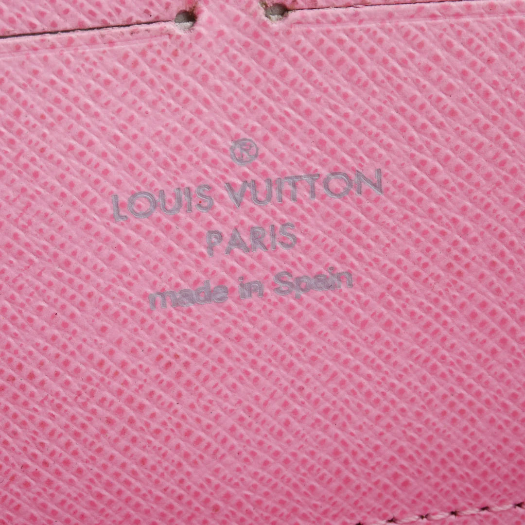 White Multicolore Monogram Zippy Wallet w/ Box Coeur Cult Core
