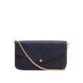 2020 Navy Monogram Empreinte Pochette Felicie w/ Inserts &amp; Box