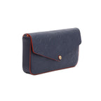 2020 Navy Monogram Empreinte Pochette Felicie w/ Inserts &amp; Box