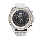 Stainless Steel Bently 6.75 49 MM Automatic Chronograph Watch A44364 w/ Box &amp; Papers