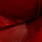 Vintage Red Quilted Lambskin Leather Tassel Camera Bag Coeur Cult Core