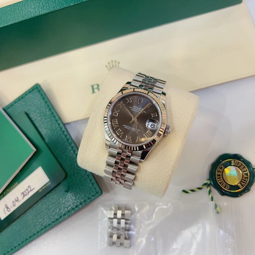 Rolex 2022 Oyster perpetual Datejust 31mm Stainless Steel Ladies Watch Coeur Cult Core