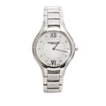 Stainless Steel Diamond Bezel Mother of Pearl Diamond Dial Noemia 32 MM Quartz Watch 5132 w/ Box