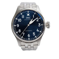 Stainless Steel Big Pilot 43 MM Automatic Watch Blue Dial IW329304 w/ Box