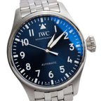 Stainless Steel Big Pilot 43 MM Automatic Watch Blue Dial IW329304 w/ Box