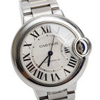 Stainless Steel Ballon Bleu de 33 MM Automatic Watch 3489 w/ Box &amp; Papers