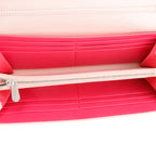 Pink Cannage Leather Miss Dior Promenade Chain Wallet