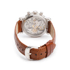 Platinum Pave Diamond 34 MM Chronograph Watch 2865 NAD