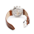 Platinum Pave Diamond 34 MM Chronograph Watch 2865 NAD