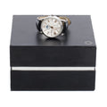 Stainless Steel TimeWalker GMT 42 MM Automatic Watch Silver Dial 7393 w/ Box Coeur Cult Core