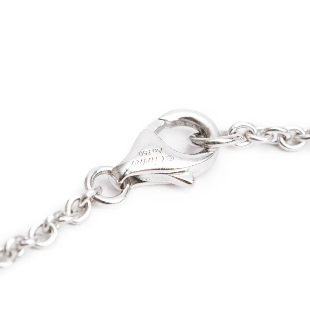 18k White Gold Interlocking Love Bracelet w/ Receipt Coeur Cult Core