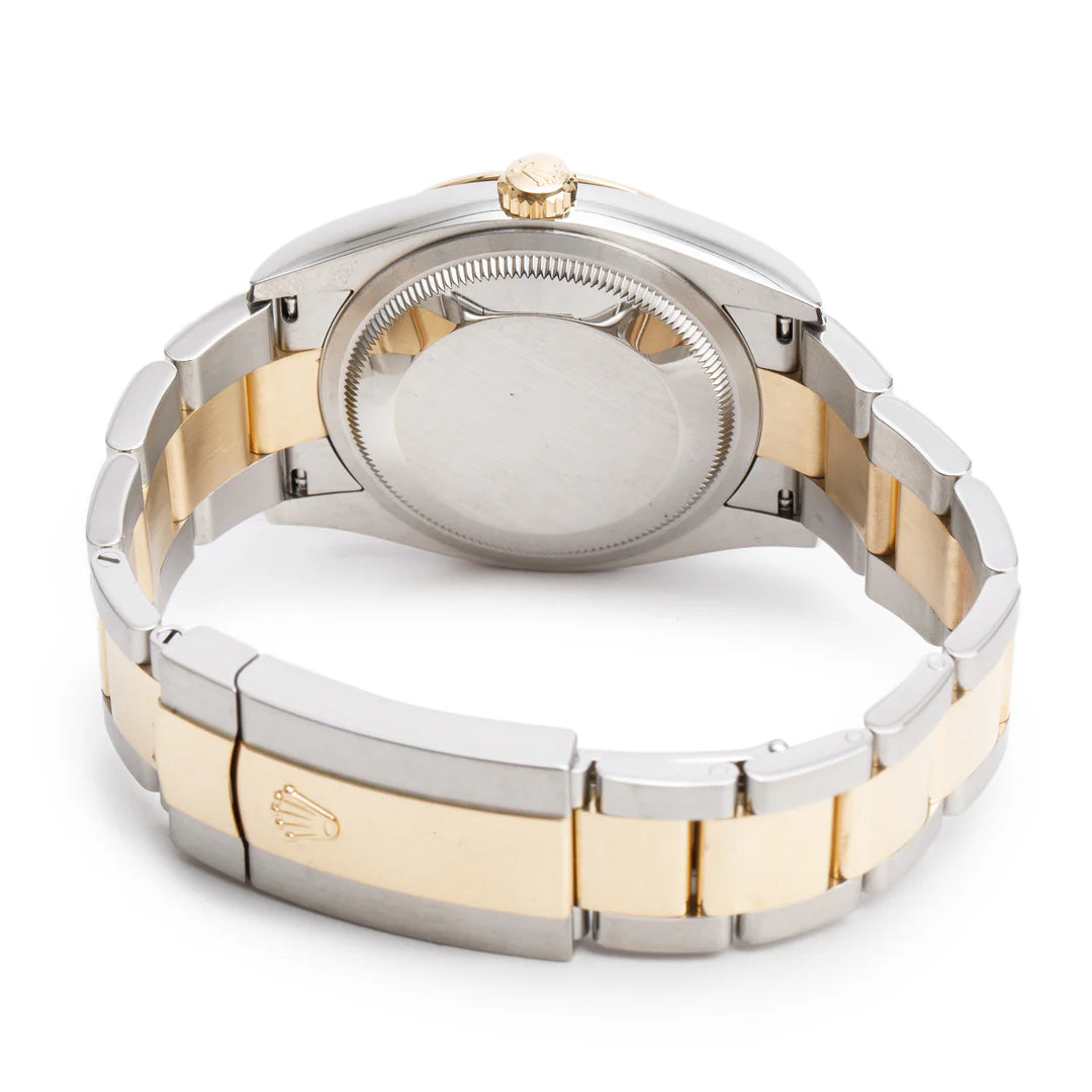 2023 Stainless Steel &amp; 18k Yellow Gold Datejust 36 MM Watch Wimbledon Dial 126203 w/ Box &amp; Papers Coeur Cult Core