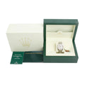 Stainless Steel Datejust Diamond Bezel 36 MM Datejust Watch Silver Floral Dial 116244 w/ Box Coeur Cult Core