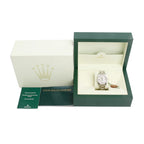 Stainless Steel Datejust Diamond Bezel 36 MM Datejust Watch Silver Floral Dial 116244 w/ Box Coeur Cult Core